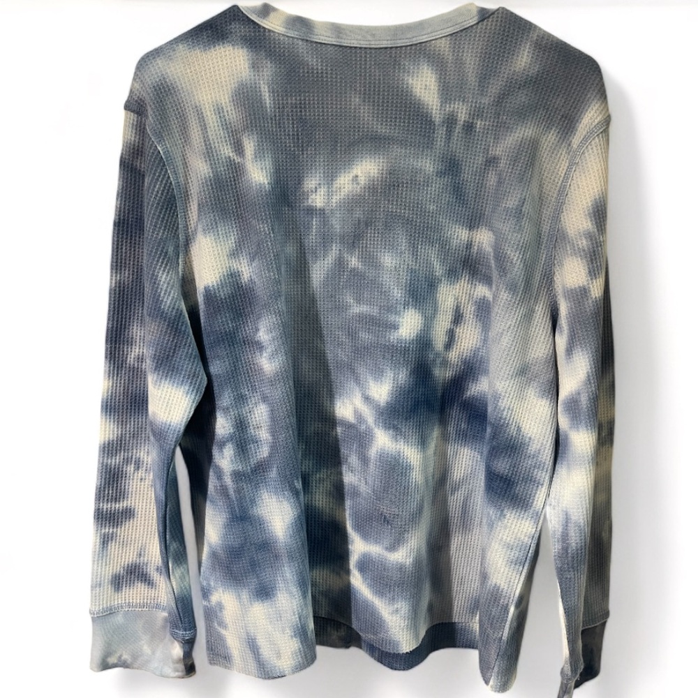Rebellious One Trendy Plus Size Tie-Dyed Waffle-Knit Top, Size 1X | New - Picture 4 of 7